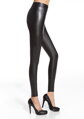 Damen Lederleggings ELEN 200 DEN BasBleu