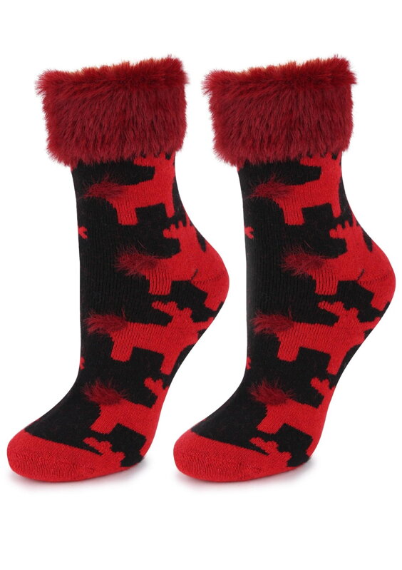 Warme Damensocken mit Fell TERRY R38 Marilyn